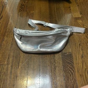European silver crossbody/Fanny pack